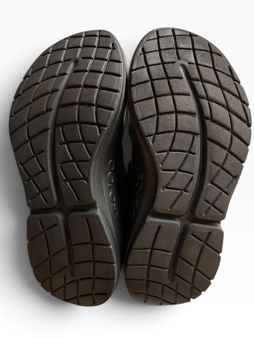 OOFOS OOmg eeZee Low Recovery Slip On Shoes Black Women’s 8.5 EU 39.5 - Picture 9 of 11